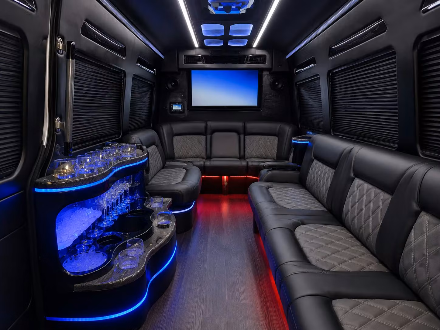 bus rental options for tustin trips