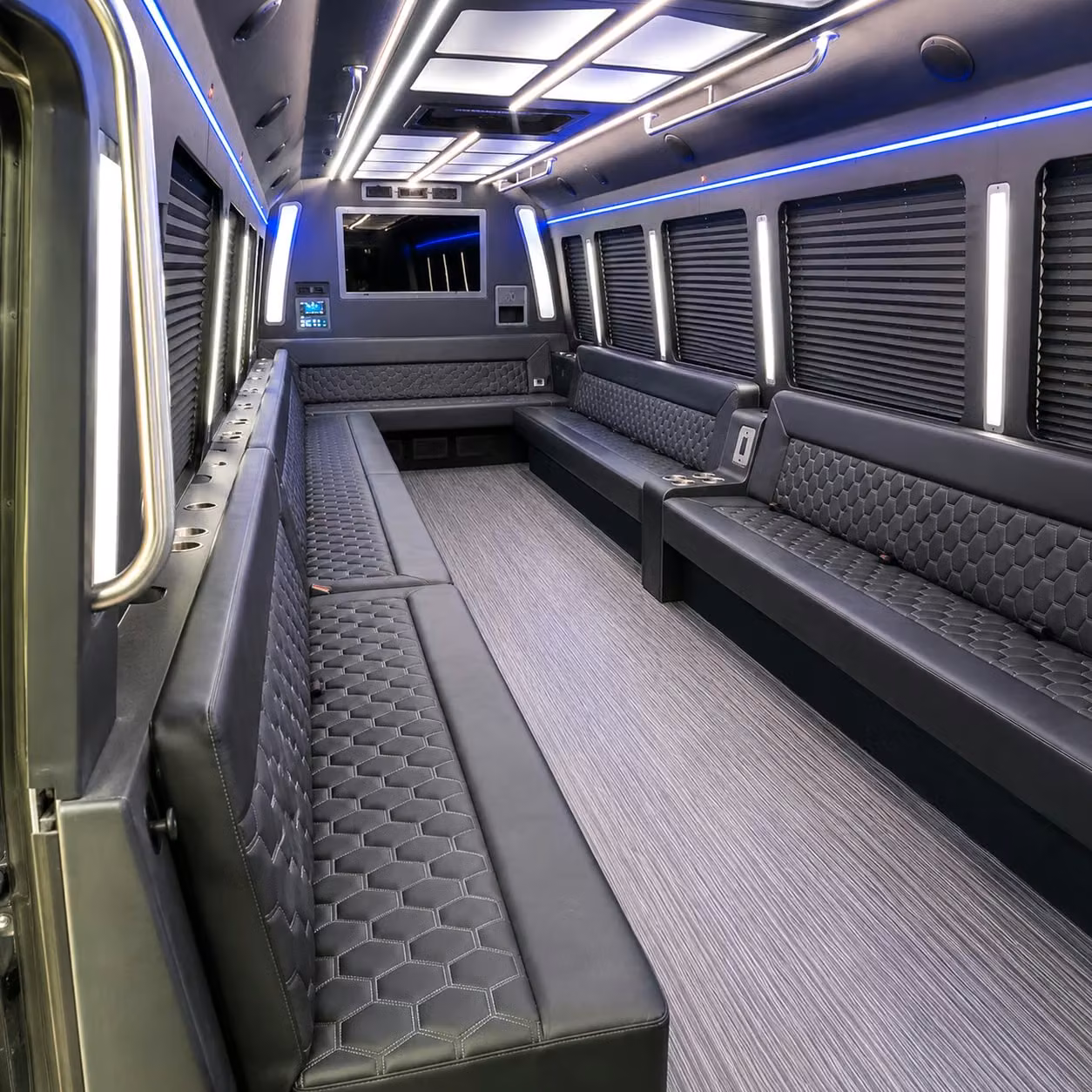 party bus interior