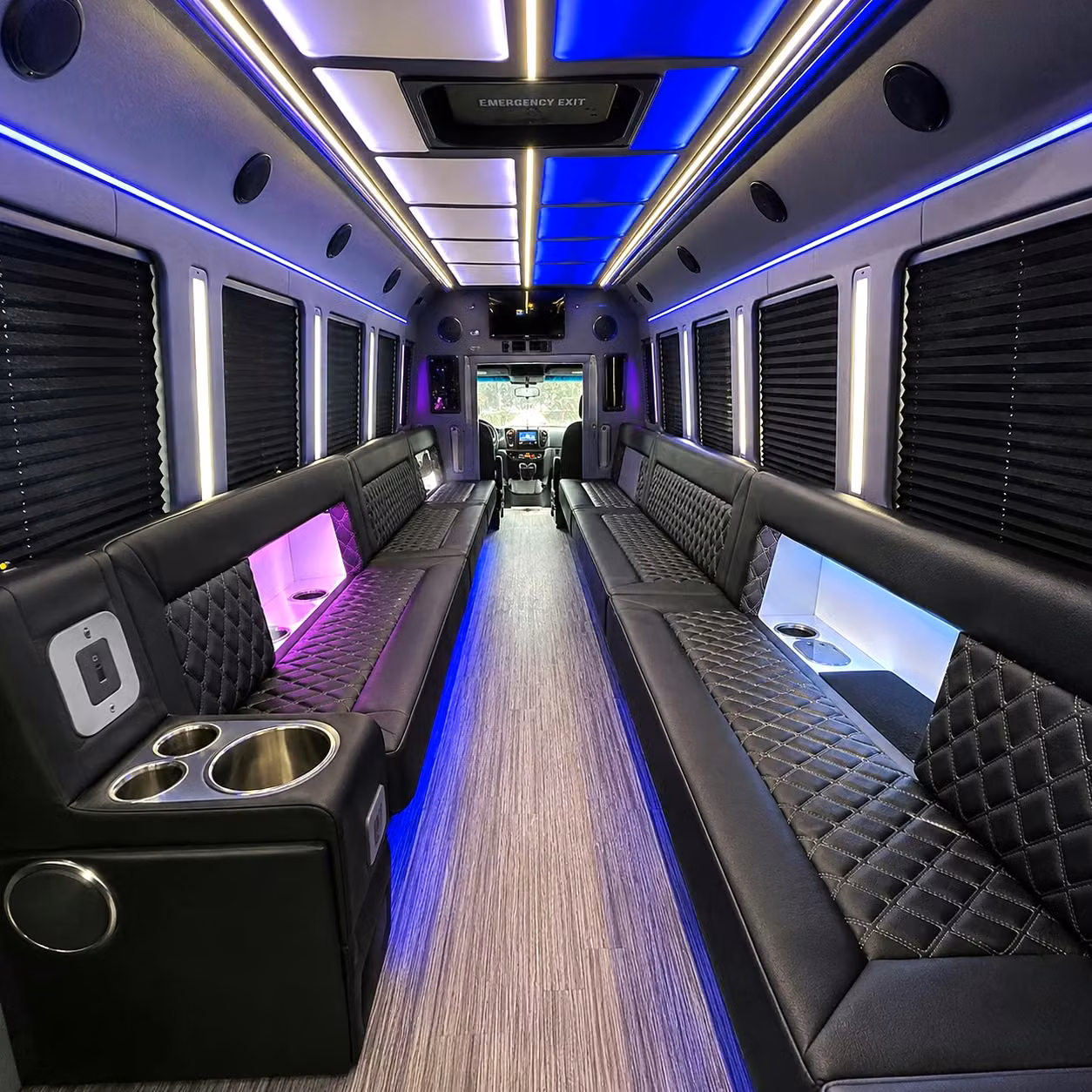 party bus rentals for tustin concert nights