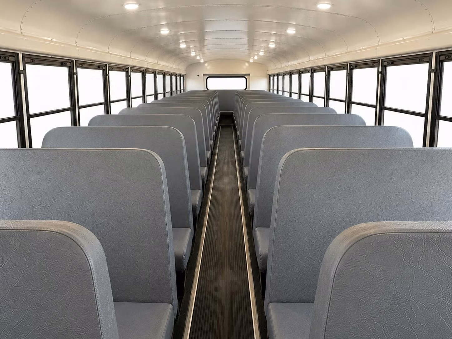 school bus interior